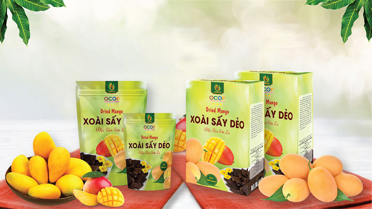 xoài sấy dẻo