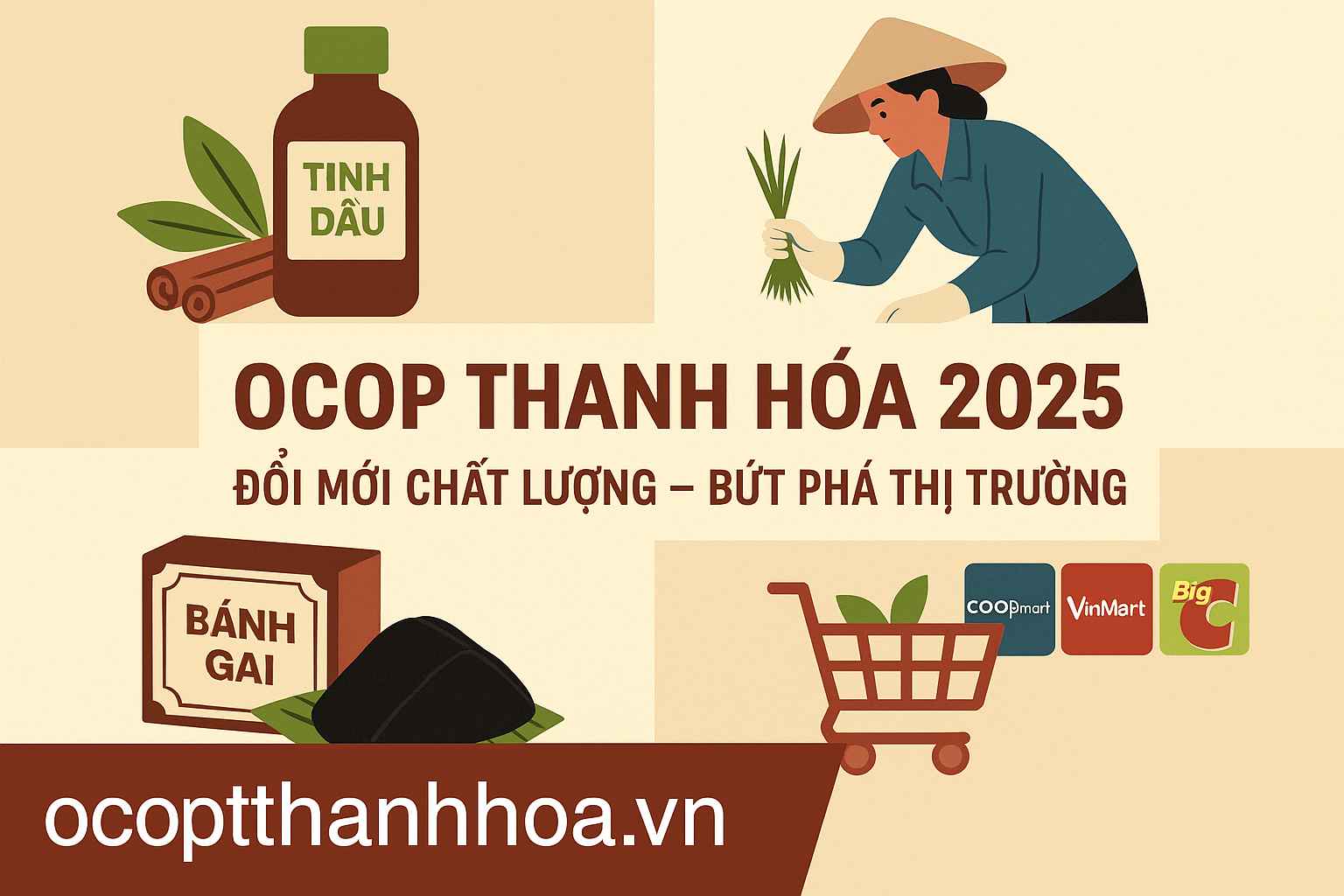 OCOP Thanh Hóa 2025: Đổi mới chất lượng – Bứt phá thị trường